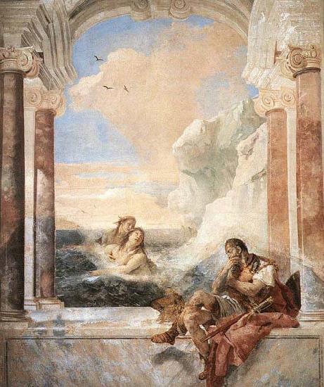 TIEPOLO, Giovanni Domenico Thetis Consoling Achilles China oil painting art